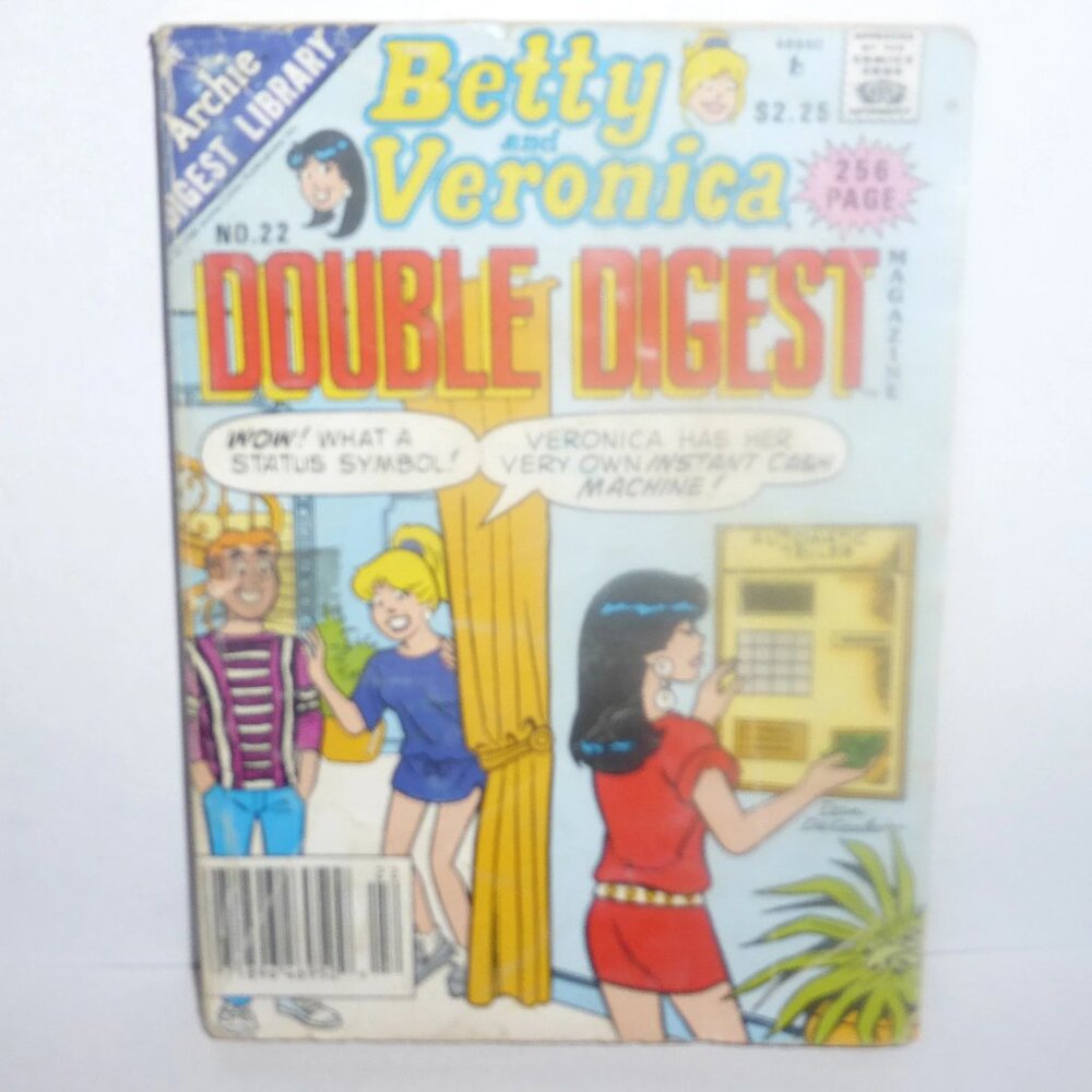 1st PRINTING  1990  Betty & Veronica DOUBLE DIGEST #22 Archie Comic Book Magazin